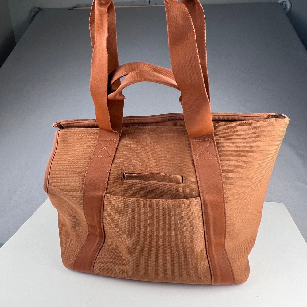 Wild One Everyday Pet Carrier Dog Cat Brown Recycled Polyester Travel Tote Bag